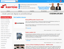 Tablet Screenshot of kentie.nl